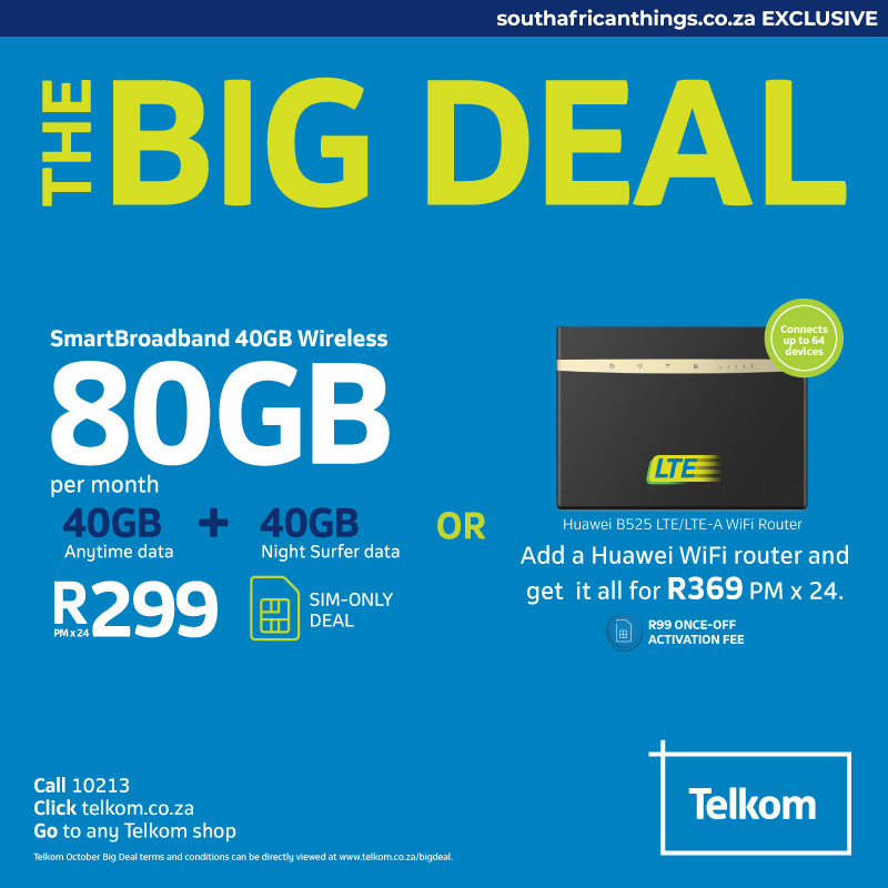 Telkom Wifi Router Deals 2023 