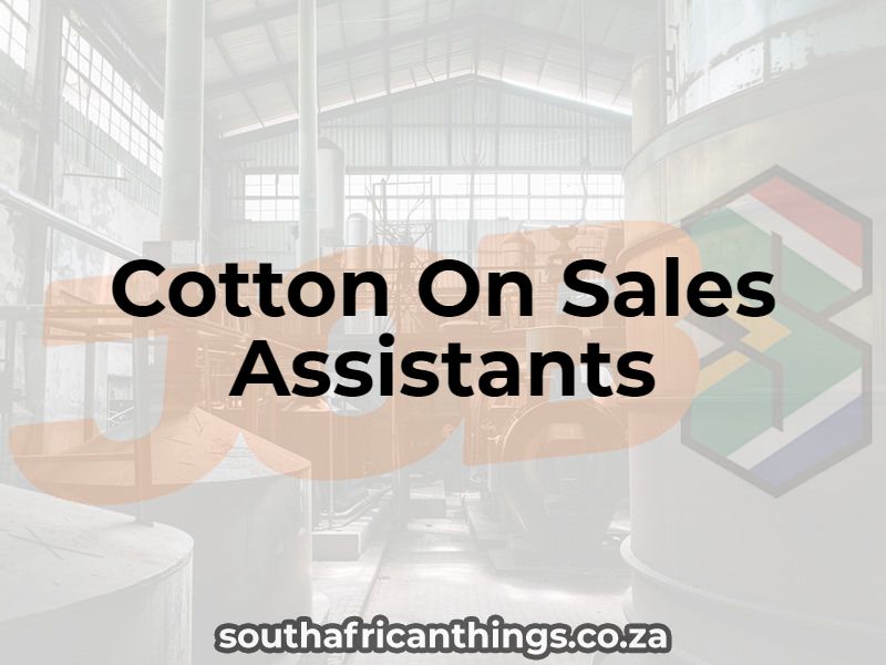 Cotton On Sales Assistants
