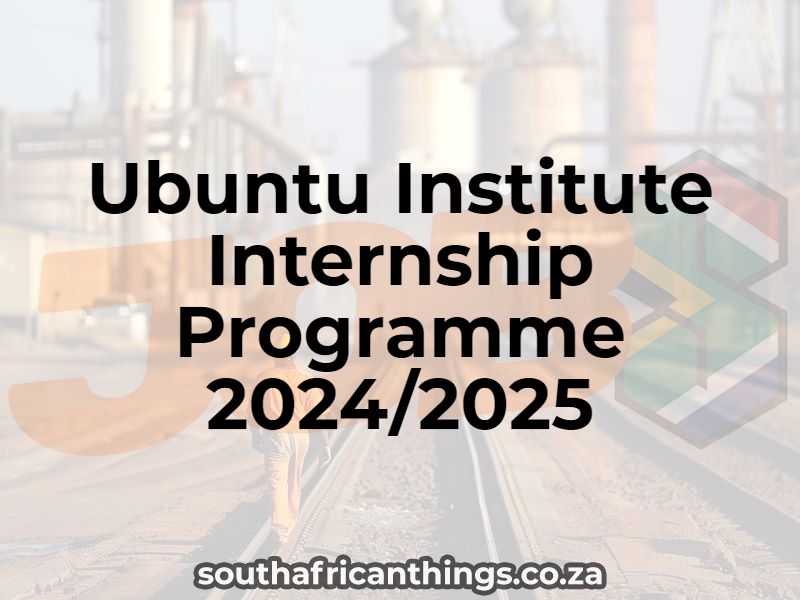 Ubuntu Institute Internship Programme 2024/2025